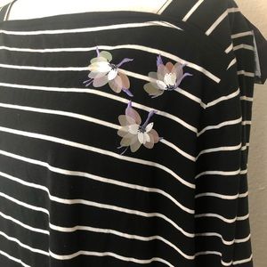NWT Ava and Viv 3/4 shirt